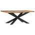 Mecham - Dining Table 1800 x 900 x 760 mm Solid Reclaimed Wood